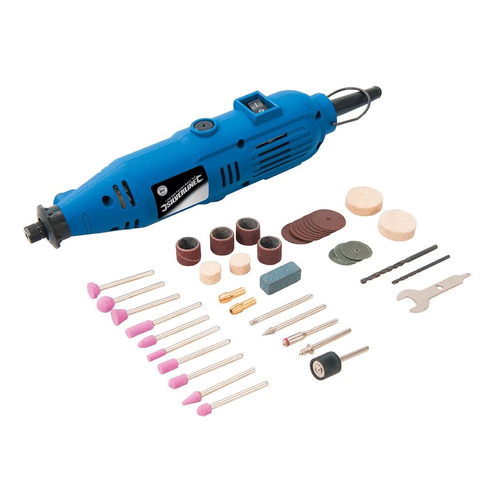 Silverline Mini Meuleuse Perceuse Ponceuse Graveuse Type Dremel 3 Silverline Mini Meuleuse Perceuse Ponceuse Graveuse Type Dremel