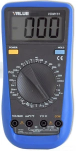 Multimètre Digital Professionnel Value VDM-151