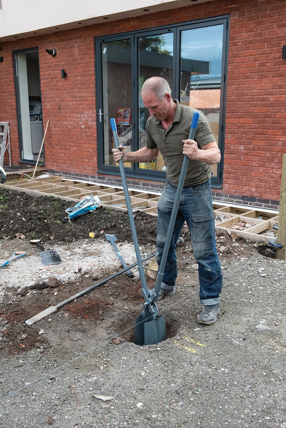 Silverline Pelle Professionnelle Pour Trous De Poteaux 5 Silverline Pelle Professionnelle Pour Trous De Poteaux – Image 3