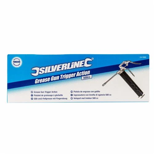 Silverline Pistolet De Graissage à Gâchette 500 Ml 5 Silverline Pistolet De Graissage à Gâchette 500 Ml – Image 3
