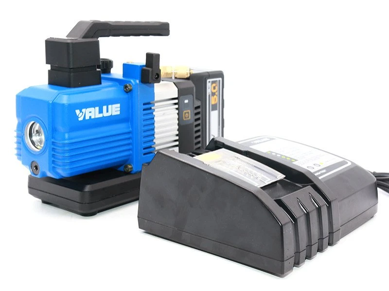 Pompe à Vide Frigoriste Sur Batterie Value Navtek VRP-2DLI 4 Pompe à Vide Frigoriste Sur Batterie Value Navtek VRP-2DLI – Image 2