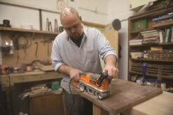 Ponceuse à Bande 76 Mm Triton TA1200BS -SILVERLINE Ventes Ponceuse a bande Triton 330125