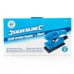 Silverline Ponceuse De Finition 135 W -SILVERLINE Ventes Ponceuse de finition legere 135 W