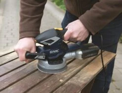 Ponceuse Excentrique 2 Patins 125 Et 150 Mm 430 W -SILVERLINE Ventes Ponceuse excentrique orbitale 150 mm professionnelle