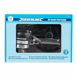 Silverline Ponceuse Pneumatique Diamètre 150 Mm -SILVERLINE Ventes Ponceuse pneumatique a prix discount