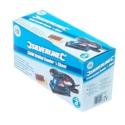 Ponceuse Vibrante 90 X 190 Mm 150 W - Silverline -SILVERLINE Ventes Ponceuse vibrante 90 Silverline 264125