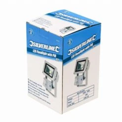 Silverline Projecteur LED IP65 Avec Détecteur De Mouvement Infra-rouge -SILVERLINE Ventes Projecteur LED LED 10 W IRP Silverline 259800 EAN 502476