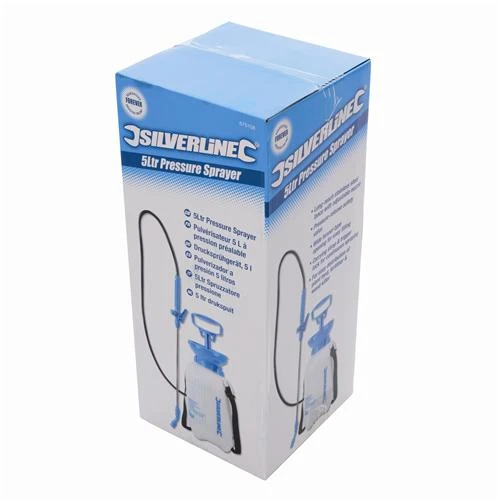 Silverline Pulvérisateur 5 L à Pression Préalable 4 Silverline Pulvérisateur 5 L à Pression Préalable – Image 2