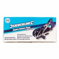 Silverline Rabot Duplex à Feuillure. Fer De 38 Mm X 2 Mm -SILVERLINE Ventes Rabot a feuillure meilleur prix