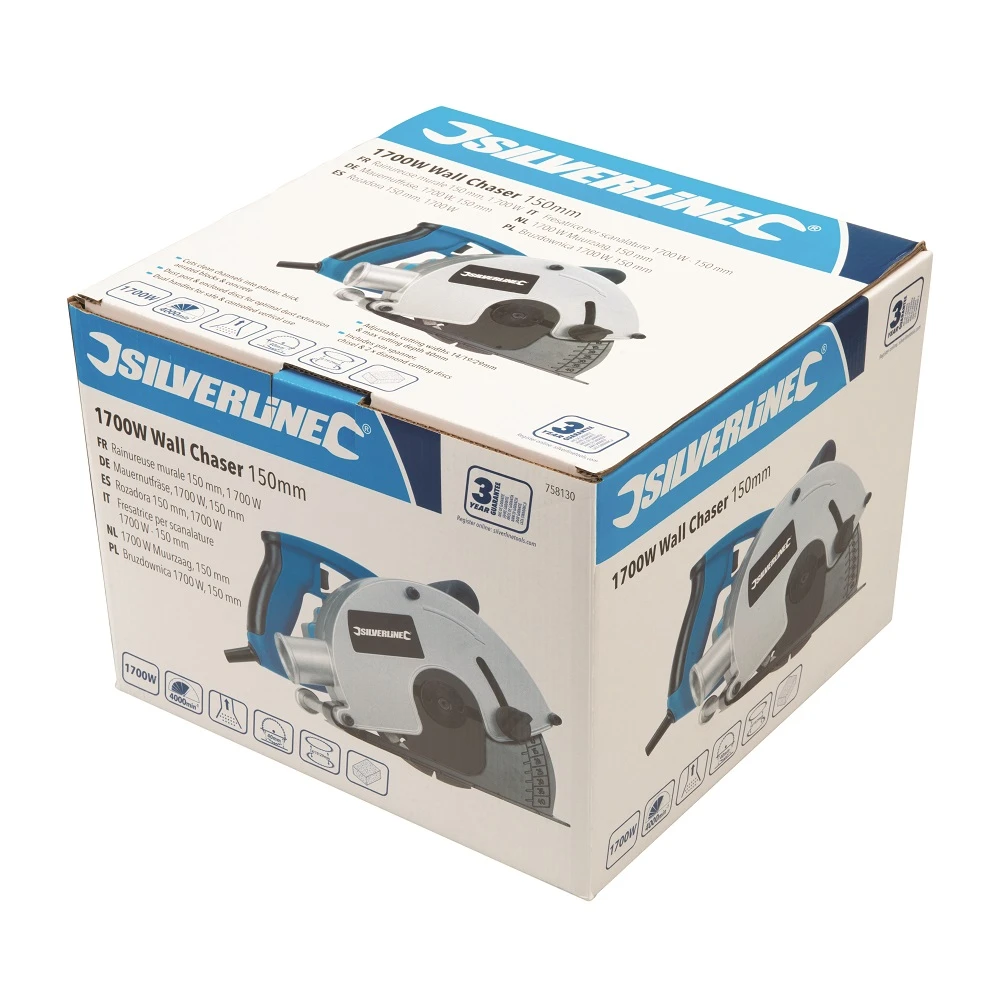 Silverline Rainureuse 1700 W 6 Silverline Rainureuse 1700 W – Image 4