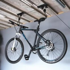 Silverline Rangement Porte-vélo Ascenseur - Porte-vélo Plafond