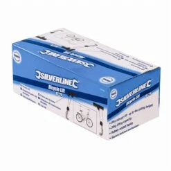 Silverline Rangement Porte-vélo Ascenseur - Porte-vélo Plafond -SILVERLINE Ventes Rangement porte velo en hauteur