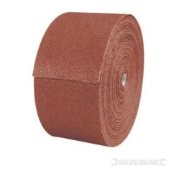 Silverline Rouleau Abrasif De Ponçage Corindon 50 Mètres G180 -SILVERLINE Ventes Rouleau abrasif de poncage corindon 50 metres G180
