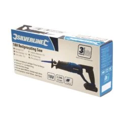 Silverline Scie Sabre Avec Batterie 18V Li-ion 2 Ah 9 Silverline Scie Sabre Avec Batterie 18V Li-ion 2 Ah -SILVERLINE Ventes Scie sabre avec batterie 18V Li ion 2 Ah 953452 3