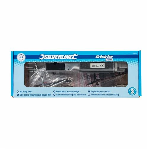 Scie Sabre Pneumatique Coupe-tôle Silverline 456932 5 Scie Sabre Pneumatique Coupe-tôle Silverline 456932 – Image 3