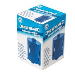 Silverline Scie Trépan Diamantée Type Couronne De Carottage à Sergments Ø 117 Mm -SILVERLINE Ventes Scie trepan diamant de carottage 117 mm