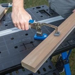 Serre-joint D'établi Avec Base Universelle Pour Trous De 19 Mm Kreg KBC3-BAS -SILVERLINE Ventes Serre joint d etabli avec base universelle pour trous de 10