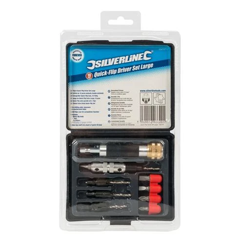 Silverline Coffret Porte-embouts Double Extrémité Pour Vissage Et Perçage 5 Silverline Coffret Porte-embouts Double Extrémité Pour Vissage Et Perçage – Image 3