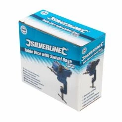 Silverline Etau à Base Pivotante - Capacité 50 Mm -SILVERLINE Ventes Silverline 632607 Code EAN 5060012965990