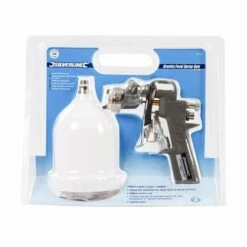 Silverline Pistolet à Peinture à Alimentation Par Gravité 500 Ml -SILVERLINE Ventes Silverline 783124
