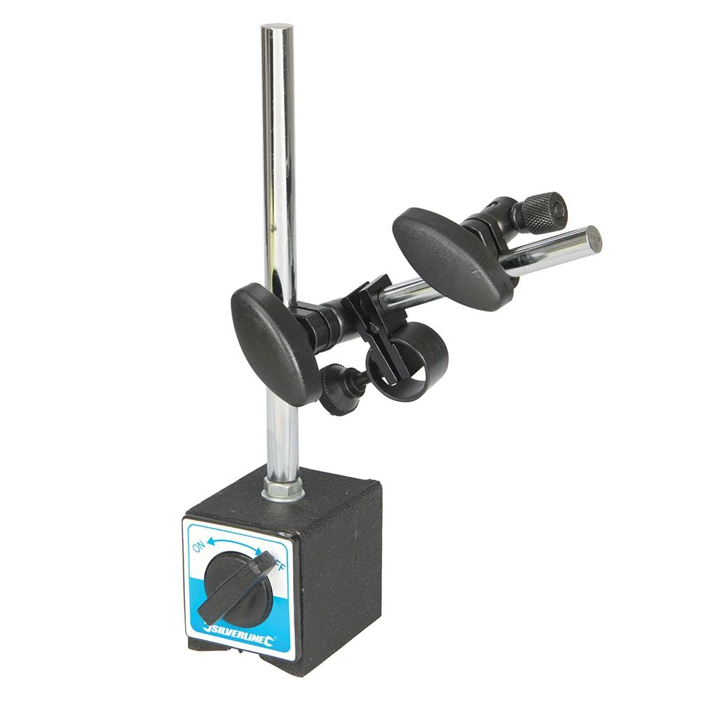 Silverline Support Magnétique Pour Comparateur à Cadran 3 Silverline Support Magnétique Pour Comparateur à Cadran