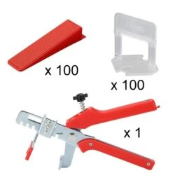 Système De Nivellement Pour Carrelage : Croisillons Niveleurs 1,5 Mm, Cales Et Pince -SILVERLINE Ventes Systeme de nivellement pour carrelage croisillons nivele 1 1