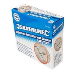 Silverline Mèche Trépan Ajustable Avec Capot 40 à 200 Mm -SILVERLINE Ventes Trepan a cloche Silverline 633706 EAN 5055058170156