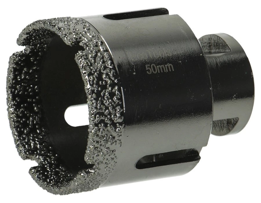 Scie Cloche Trépan Diamant à Sec Pour Meuleuse : 55 Mm 4 Scie Cloche Trépan Diamant à Sec Pour Meuleuse : 55 Mm – Image 2