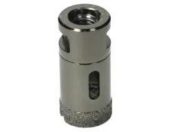 Scie Cloche Trépan Diamant à Sec Pour Meuleuse : 30 Mm -SILVERLINE Ventes Trepan pour meuleuse dangle 30 mm