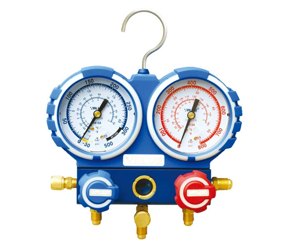 Coffret Complet Manifold 2 Voies Complet "Value" R410A R407C R134a R32 VMGR410A 4 Coffret Complet Manifold 2 Voies Complet "Value" R410A R407C R134a R32 VMGR410A – Image 2