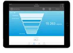 Manifold Numérique Sans-fil Bleutooth Avec Sondes De Température Sauermann Si-RV3 -SILVERLINE Ventes Vacuometre numerique sans fil Si RV3