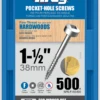 Vis Kreg SPS à Tête Cylindrique Et Pas Fin 38 Mm : Boite De 500 Vis No 6 X 1-1/2" 2 Vis Kreg SPS à Tête Cylindrique Et Pas Fin 38 Mm : Boite De 500 Vis No 6 X 1-1/2" -SILVERLINE Ventes Vis Kreg 38 mm SPS F150 500