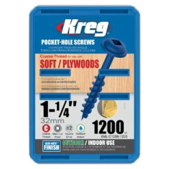 Vis Kreg Blue Kote 32 Mm SML-C125B - Boite De 1200 Vis
