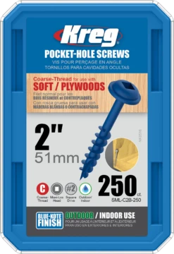 Vis Kreg Blue Kote 51 Mm SML-C2B - Boite De 250 Vis