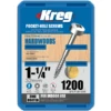 Vis Kreg SPS à Tête Cylindrique Et Pas Fin 32 Mm : Boite De 1200 Vis No 6 X 1-1/4"