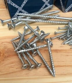 Vis Torx Pour Bois Et Agglo 6,0 X 100 Mm, 100 Pcs (filetage Partiel) -SILVERLINE Ventes Vis bois torx au meilleur prix 6