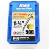 Vis Kreg 32 Mm Avec Filetage Grossier SML-C125-500-INT - Boite De 500 Vis