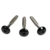 Vis Pour Bardage HPL Composite En Inox à Tête Colorée Noir RAL 9005