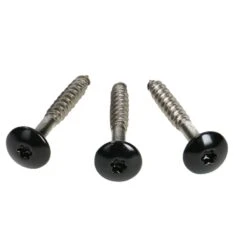 Vis Pour Bardage HPL Composite En Inox à Tête Colorée Noir RAL 9005