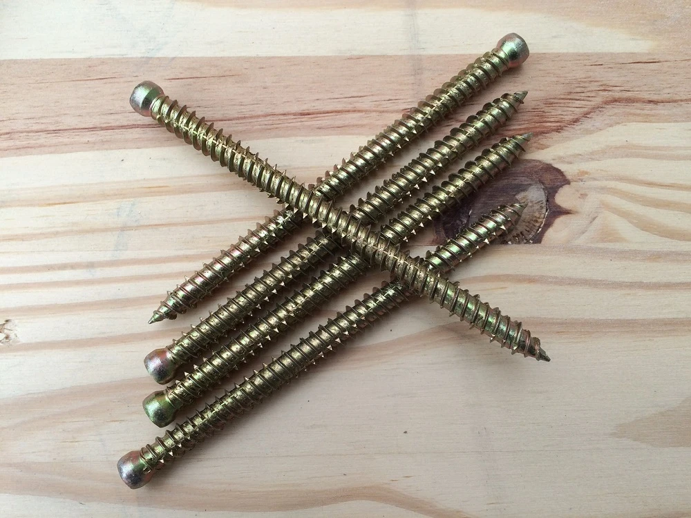 Vis à Béton Tête Cylindrique 7,5 X 92 Mm, 100 Pièces 5 Vis à Béton Tête Cylindrique 7,5 X 92 Mm, 100 Pièces – Image 3