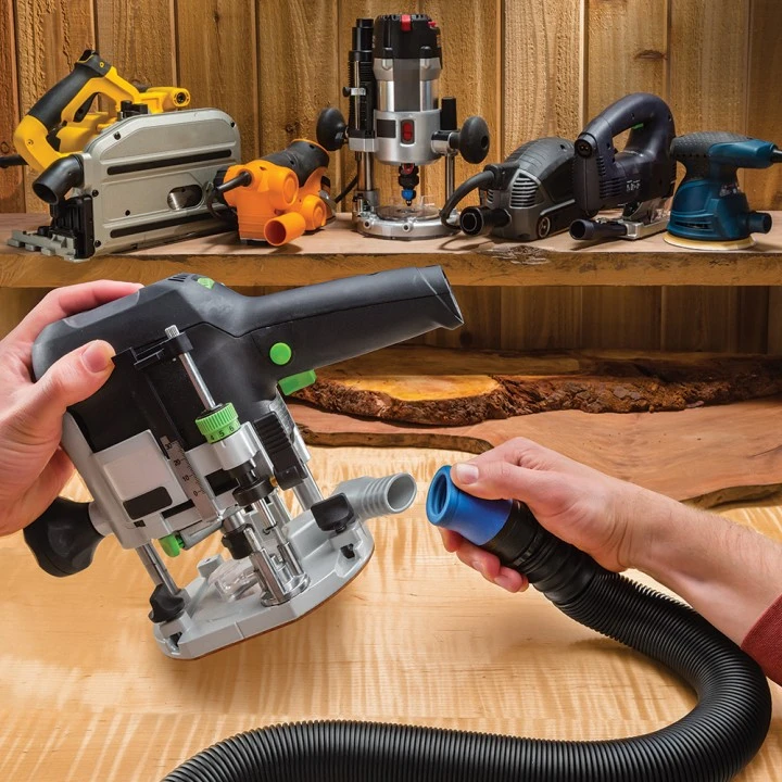 Kit Universel D'adaptation Pour Extraction De Poussière D'outils électroportatfs 8 Kit Universel D'adaptation Pour Extraction De Poussière D'outils électroportatfs – Image 6