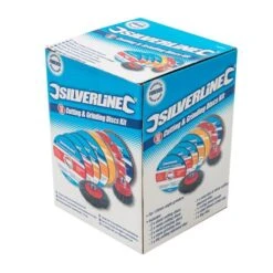 Silverline Assortiment De Disques Et Brosses Pour Meuleuse D'angle 115 Mm -SILVERLINE Ventes assortiment de disques silverline 633831 ean 50550581904