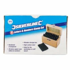 Silverline Jeu De Frappe Poinçons Chiffres Et Lettres à Frapper 5 Mm 9 Silverline Jeu De Frappe Poinçons Chiffres Et Lettres à Frapper 5 Mm -SILVERLINE Ventes chiffres et lettres 5 mm a frapper