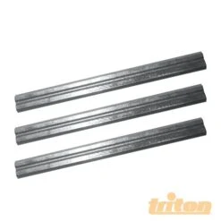 Triton Lot De 3 Fers De Rabot 180 Mm Pour Le Rabot TPL180 366649