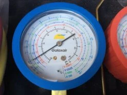 Manifold By-pass Frigoriste Avec Manomètres Pour R600a R1234yf R290 R1234ze -SILVERLINE Ventes manifold by pass frigoriste avec manometres pour r600a r 2