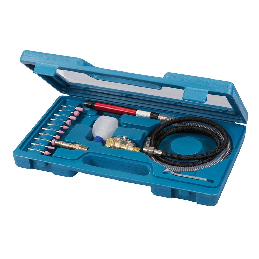 Silverline Coffret Meuleuse Pneumatique De Précision 4 Silverline Coffret Meuleuse Pneumatique De Précision – Image 2