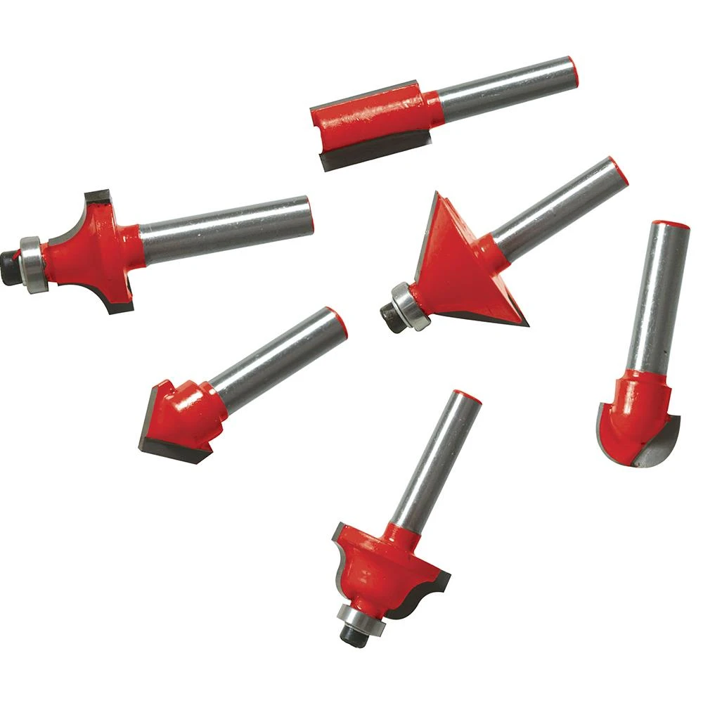 Silverline Coffret De 12 Fraises Pour Défonceuse Avec Queue De 6,35 Mm (1/4") 3 Silverline Coffret De 12 Fraises Pour Défonceuse Avec Queue De 6,35 Mm (1/4") – Image 2