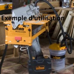 Collecteur De Sciure 23 Litres Pour Workcentre Triton WCA201 -SILVERLINE Ventes outillage triton logo 1408805122 1 1