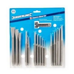 Silverline Jeu De 16 Poinçons Et Chasse-goupilles Assortis -SILVERLINE Ventes poincons Silverline 124853