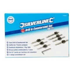 Silverline Coffret De Forets Pour Pré-trous De Vis Avec Fraisage De La Tête -SILVERLINE Ventes silverline 273222 ean 5055058101549